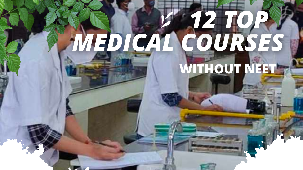 medical courses without neet